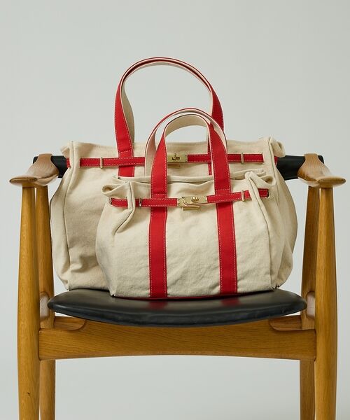 ABAHOUSE / アバハウス トートバッグ | キャンバス ベルトトートバッグ / Sサイズ / ユニセックス【CHIMÉRE/ | 詳細17