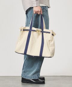ABAHOUSE / アバハウス トートバッグ | キャンバス ベルトトートバッグ / Lサイズ / ユニセックス【CHIMÈRE/