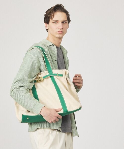 ABAHOUSE / アバハウス トートバッグ | キャンバス ベルトトートバッグ / Lサイズ / ユニセックス【CHIMÈRE/ | 詳細14