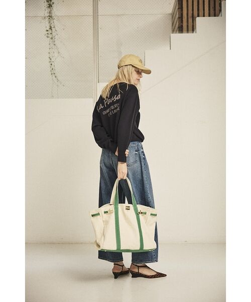 ABAHOUSE / アバハウス トートバッグ | キャンバス ベルトトートバッグ / Lサイズ / ユニセックス【CHIMÉRE/ | 詳細24