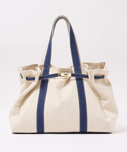 ABAHOUSE / アバハウス トートバッグ | キャンバス ベルトトートバッグ / Lサイズ / ユニセックス【CHIMÈRE/ | 詳細18