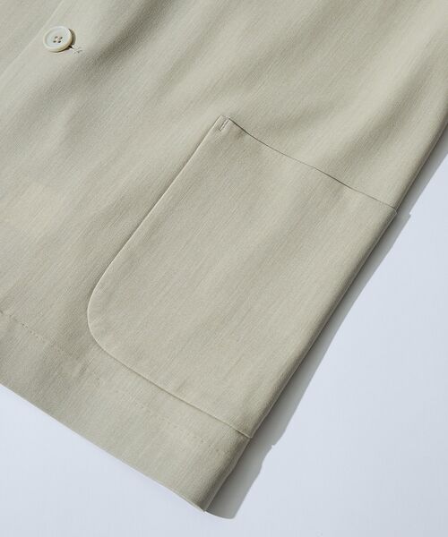 ABAHOUSE / アバハウス テーラードジャケット | 【セットアップ対応】デニムライクツイル シングルジャケット | 詳細4