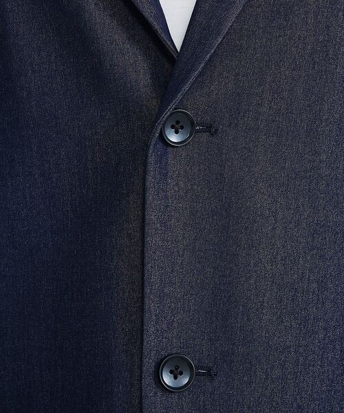 ABAHOUSE / アバハウス テーラードジャケット | 【セットアップ対応】デニムライクツイル シングルジャケット | 詳細19