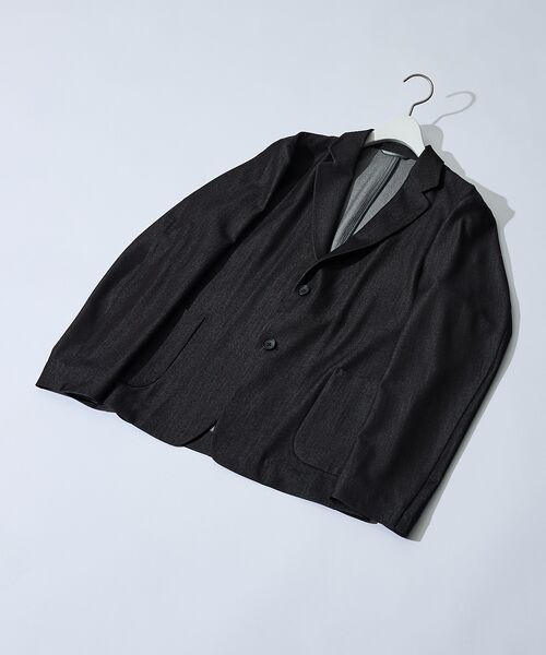 ABAHOUSE / アバハウス テーラードジャケット | 【セットアップ対応】デニムライクツイル シングルジャケット | 詳細25