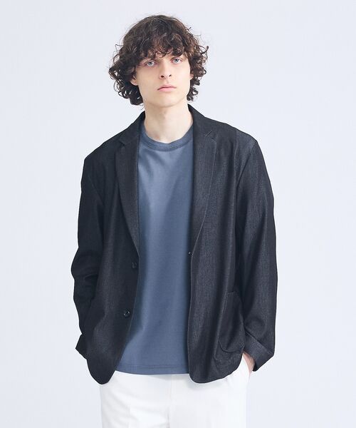 ABAHOUSE / アバハウス テーラードジャケット | 【セットアップ対応】デニムライクツイル シングルジャケット | 詳細27
