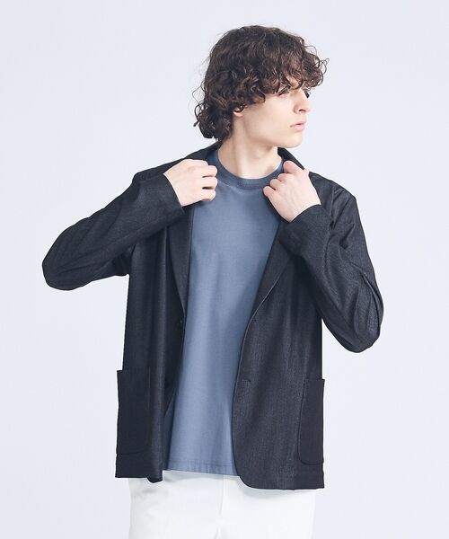 ABAHOUSE / アバハウス テーラードジャケット | 【セットアップ対応】デニムライクツイル シングルジャケット | 詳細29