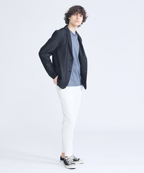 ABAHOUSE / アバハウス テーラードジャケット | 【セットアップ対応】デニムライクツイル シングルジャケット | 詳細30