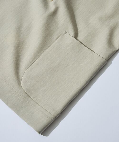 ABAHOUSE / アバハウス テーラードジャケット | 【セットアップ対応】デニムライクツイル ダブルジャケット | 詳細4