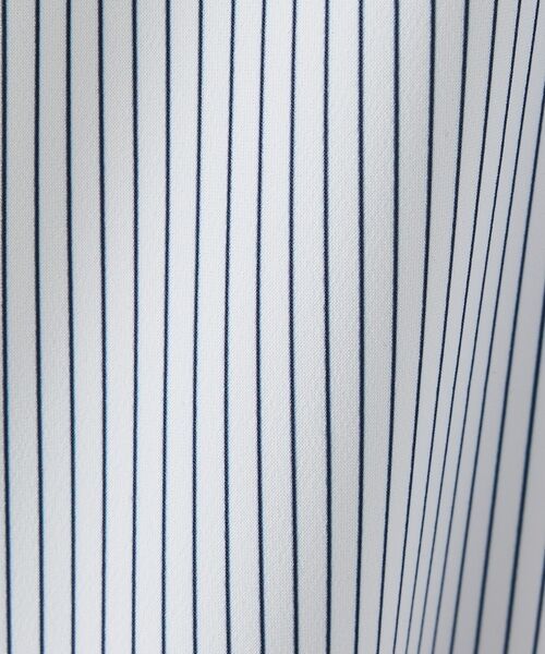 ABAHOUSE / アバハウス シャツ・ブラウス | 【ON/OFF兼用】ストライプ＆デニムライク　360°ストレッチ ワイドカラーシ | 詳細6