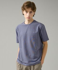 ABAHOUSE / アバハウス Tシャツ | シュリンク天竺 クルーネック半袖Tシャツ【予約】