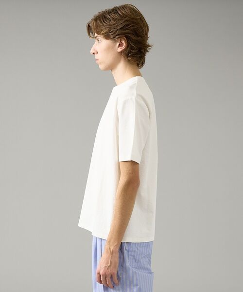 ABAHOUSE / アバハウス Tシャツ | シュリンク天竺 クルーネック半袖Tシャツ【予約】 | 詳細3