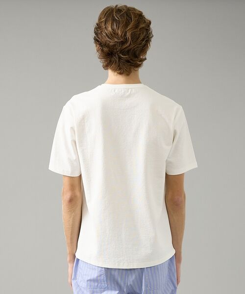 ABAHOUSE / アバハウス Tシャツ | シュリンク天竺 クルーネック半袖Tシャツ【予約】 | 詳細4