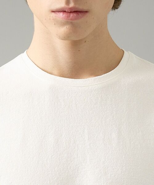 ABAHOUSE / アバハウス Tシャツ | シュリンク天竺 クルーネック半袖Tシャツ【予約】 | 詳細5
