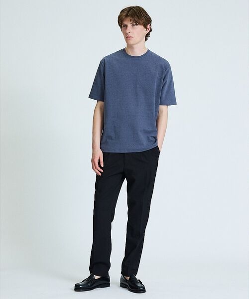 ABAHOUSE / アバハウス Tシャツ | シュリンク天竺 クルーネック半袖Tシャツ | 詳細18