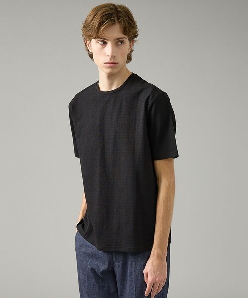 ABAHOUSE / アバハウス Tシャツ | シュリンク天竺 クルーネック半袖Tシャツ【予約】 | 詳細15