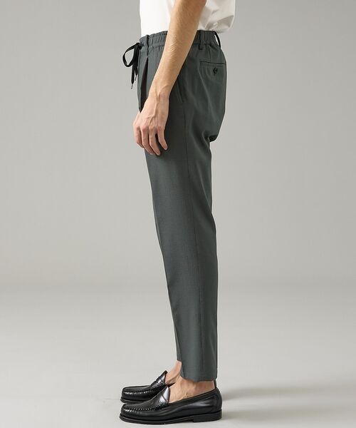 ABAHOUSE / アバハウス パンツ | 【セットアップ対応】SOLOTEX シアサッカー イージースラックス / ストレ | 詳細5