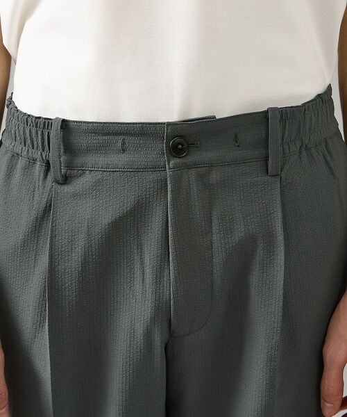 ABAHOUSE / アバハウス パンツ | 【セットアップ対応】SOLOTEX シアサッカー イージースラックス / ストレ | 詳細9