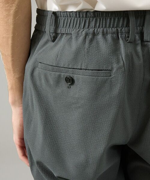 ABAHOUSE / アバハウス パンツ | 【セットアップ対応】SOLOTEX シアサッカー イージースラックス / ストレ | 詳細10