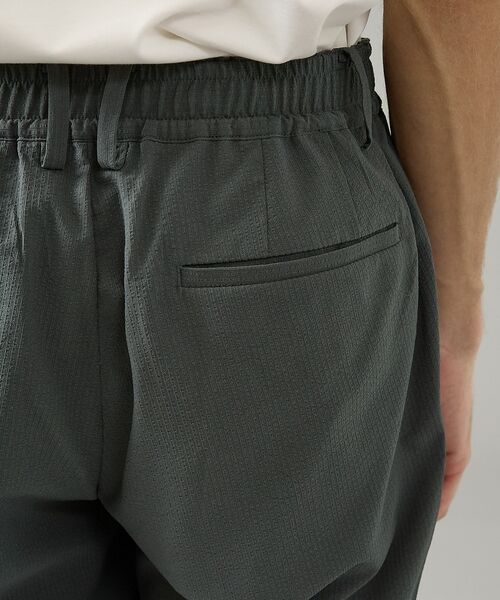 ABAHOUSE / アバハウス パンツ | 【セットアップ対応】SOLOTEX シアサッカー イージースラックス / ストレ | 詳細11