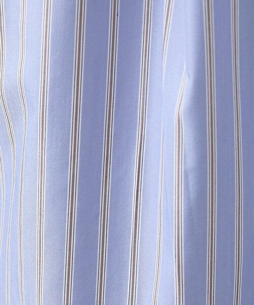 ABAHOUSE / アバハウス パンツ | ウェザークロス ストライプ イージーパンツ / ワイドパンツ【予約】 | 詳細13