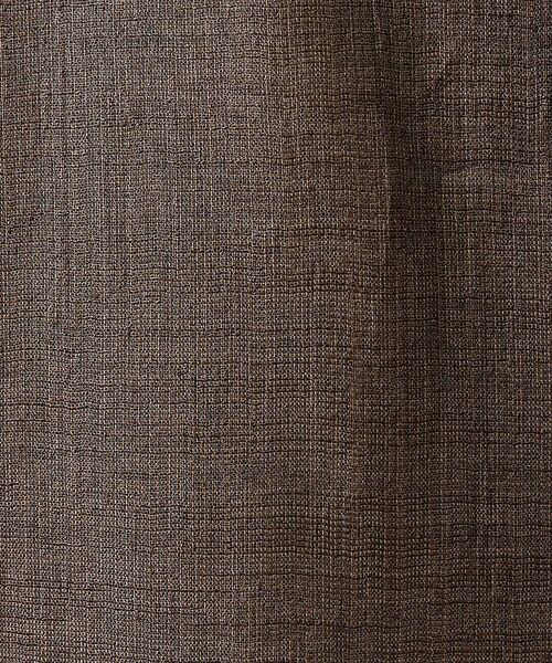 ABAHOUSE / アバハウス ノーカラージャケット | カレンダー加工 リネンライク サマージャケット/ 軽量 ストレッチ【予約】 | 詳細12