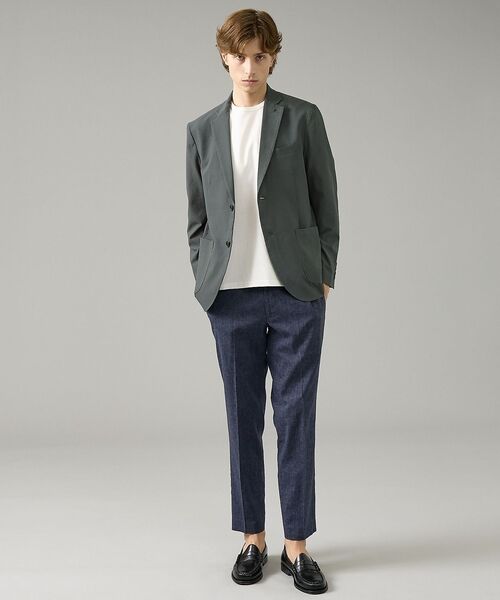 ABAHOUSE / アバハウス テーラードジャケット | 【セットアップ対応】SOLOTEX シアサッカー ジャケット / ストレッチ 通 | 詳細15