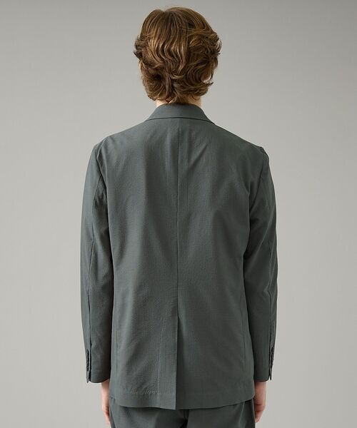 ABAHOUSE / アバハウス テーラードジャケット | 【セットアップ対応】SOLOTEX シアサッカー ジャケット / ストレッチ 通 | 詳細6