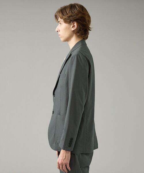 ABAHOUSE / アバハウス テーラードジャケット | 【セットアップ対応】SOLOTEX シアサッカー ジャケット / ストレッチ 通 | 詳細7
