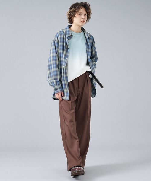 ABAHOUSE / アバハウス Tシャツ | 【PENDLETON/ペンドルトン】グラデーション ダイバックプリント Tシャツ | 詳細4