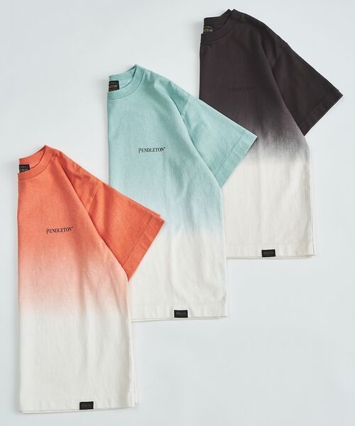 ABAHOUSE / アバハウス Tシャツ | 【PENDLETON/ペンドルトン】グラデーション ダイバックプリント Tシャツ | 詳細14