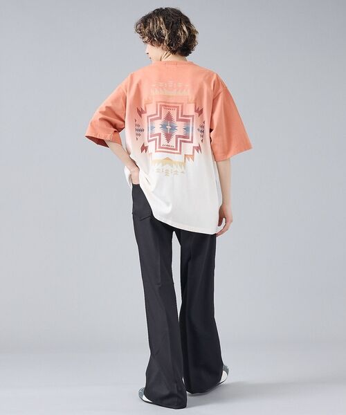 ABAHOUSE / アバハウス Tシャツ | 【PENDLETON/ペンドルトン】グラデーション ダイバックプリント Tシャツ | 詳細19
