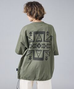 ABAHOUSE / アバハウス Tシャツ | 【PENDLETON/ペンドルトン】カルキュロ バックプリント 半袖Tシャツ /