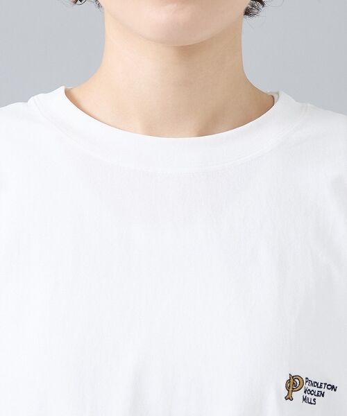 ABAHOUSE / アバハウス Tシャツ | 【PENDLETON/ペンドルトン】カルキュロ バックプリント 半袖Tシャツ / | 詳細12