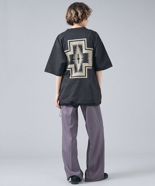 ABAHOUSE / アバハウス Tシャツ | 【PENDLETON/ペンドルトン】カルキュロ バックプリント 半袖Tシャツ / | 詳細22