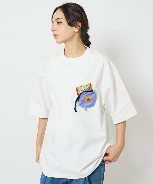 ABAHOUSE / アバハウス Tシャツ | 【COBMASTER / コブマスター】Zip Wallet Loose Tシャ | 詳細2