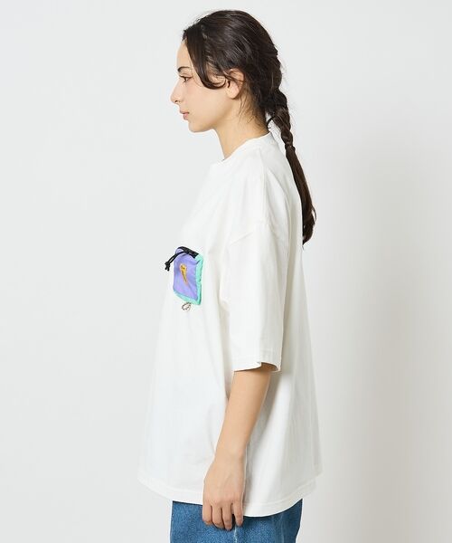 ABAHOUSE / アバハウス Tシャツ | 【COBMASTER / コブマスター】Zip Wallet Loose Tシャ | 詳細3