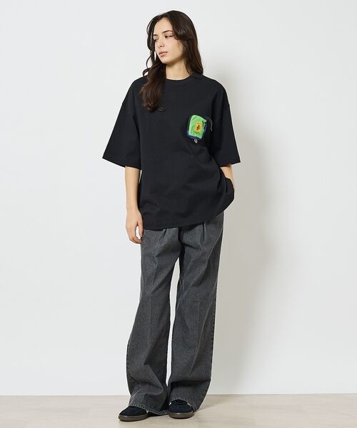 ABAHOUSE / アバハウス Tシャツ | 【COBMASTER / コブマスター】Zip Wallet Loose Tシャ | 詳細10