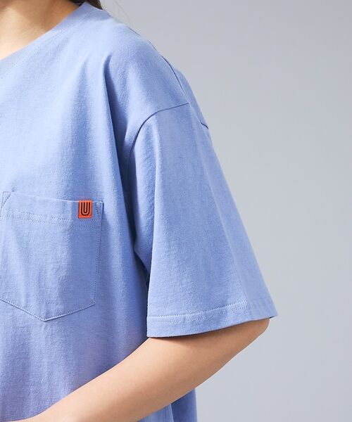 ABAHOUSE / アバハウス Tシャツ | 【UNIVERSAL OVERALL/ユニバーサルオーバーオール】POCKET | 詳細1