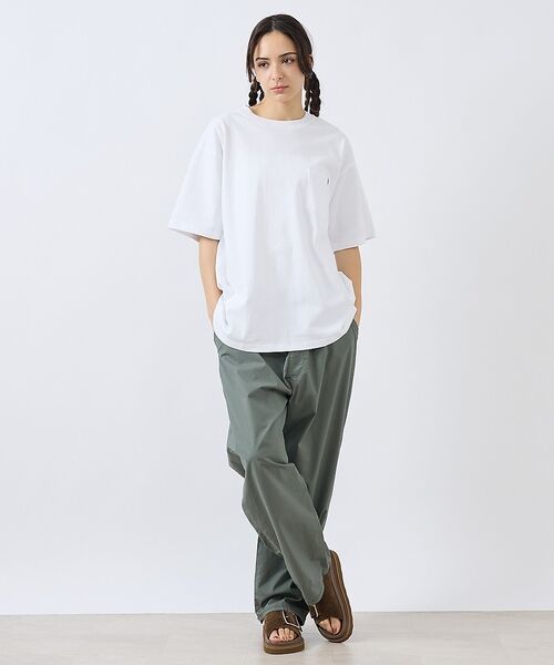 ABAHOUSE / アバハウス Tシャツ | 【UNIVERSAL OVERALL/ユニバーサルオーバーオール】POCKET | 詳細3