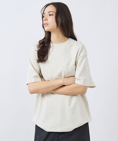 ABAHOUSE / アバハウス Tシャツ | 【UNIVERSAL OVERALL/ユニバーサルオーバーオール】POCKET | 詳細5