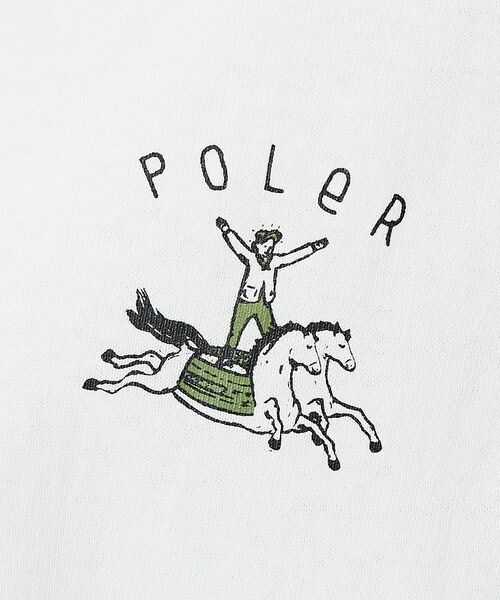 ABAHOUSE / アバハウス Tシャツ | 【POLeR/ポーラー】バックプリント Tシャツ / 261MCV0061 / | 詳細10