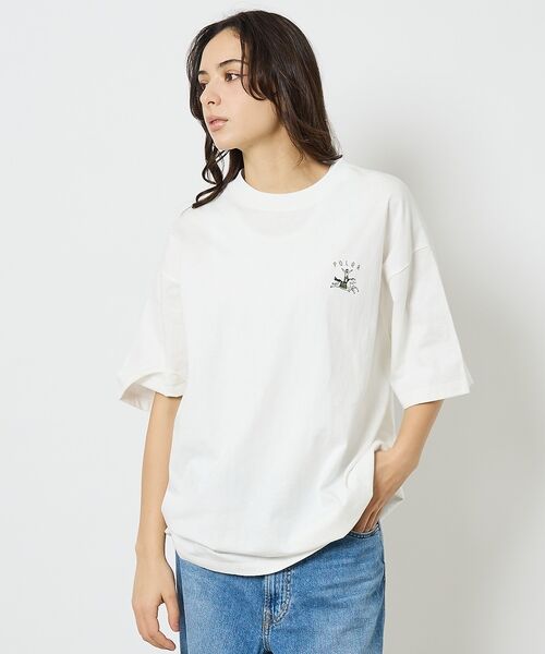 ABAHOUSE / アバハウス Tシャツ | 【POLeR/ポーラー】バックプリント Tシャツ / 261MCV0061 / | 詳細4