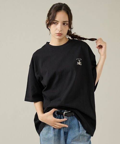 ABAHOUSE / アバハウス Tシャツ | 【POLeR/ポーラー】バックプリント Tシャツ / 261MCV0061 / | 詳細11