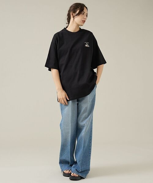 ABAHOUSE / アバハウス Tシャツ | 【POLeR/ポーラー】バックプリント Tシャツ / 261MCV0061 / | 詳細14
