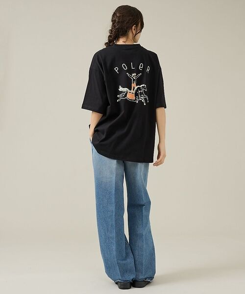 ABAHOUSE / アバハウス Tシャツ | 【POLeR/ポーラー】バックプリント Tシャツ / 261MCV0061 / | 詳細15