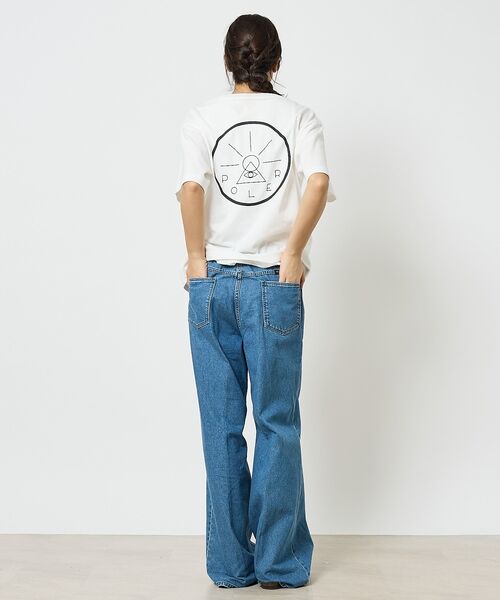 ABAHOUSE / アバハウス Tシャツ | 【POLeR/ポーラー】バックプリント グラフィック Tシャツ / 0261MC | 詳細5