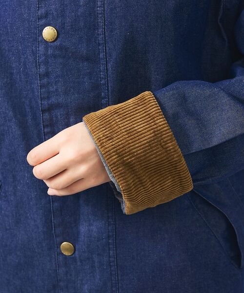 ABAHOUSE / アバハウス ブルゾン | 【BARBOUR / バブアー】TRANSPORT DENIM / トランスポー | 詳細10