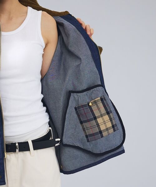 ABAHOUSE / アバハウス ブルゾン | 【BARBOUR / バブアー】TRANSPORT DENIM / トランスポー | 詳細16