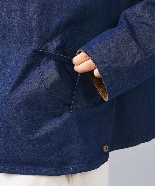 ABAHOUSE / アバハウス ブルゾン | 【BARBOUR / バブアー】TRANSPORT DENIM / トランスポー | 詳細6