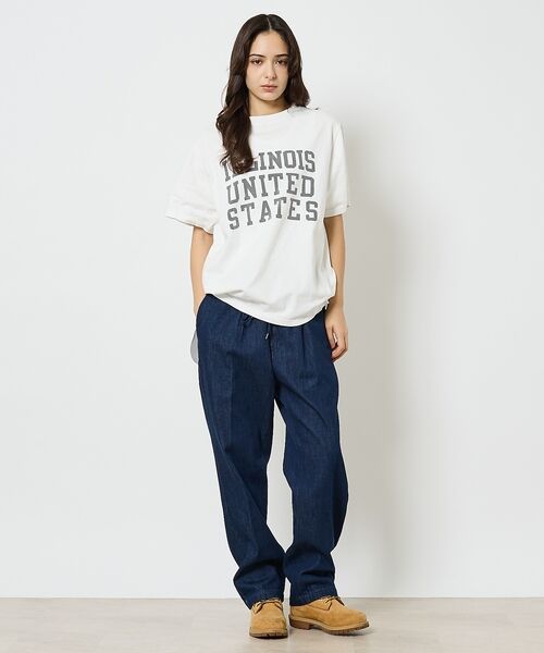 ABAHOUSE / アバハウス デニムパンツ | 【Dickies / ディッキーズ】DENIM Easy Tapered Pan | 詳細3